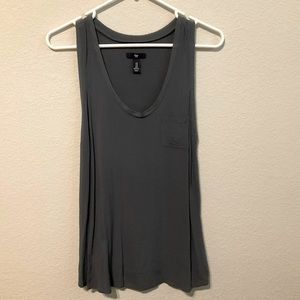 Gap Charcoal Grey Racerback Pocket Tank
